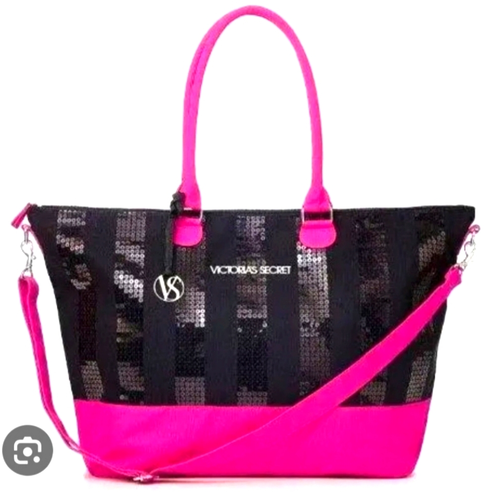 Victoria's Secret Sequin Duffle bag